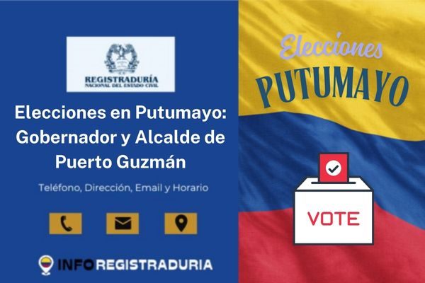 Elecciones en Putumayo: Gobernador y Alcalde Puerto Guzmán