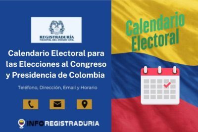 Calendario Electoral Elecciones al Congreso y Presidencia ️